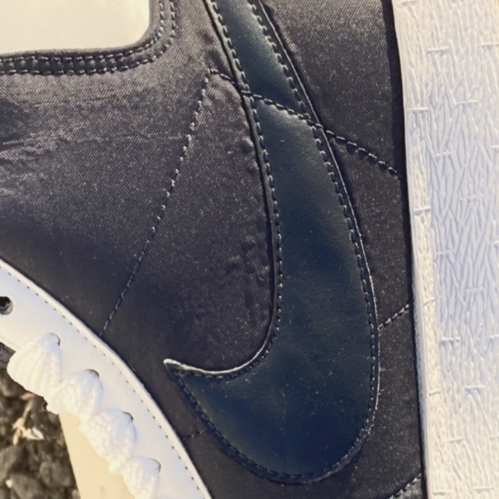 NIKE Blazers Puffer Navy Blue High Top Sneakers Size 6.5 Mens - Picture 10 of 12